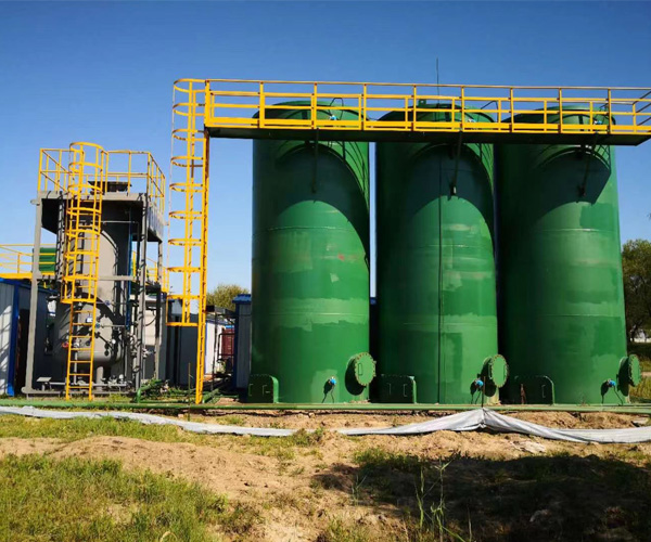 氣浮大慶油田現場測試對比